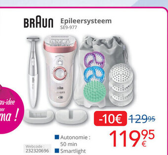 Eldi Braun Epileersysteem SE9-977 aanbieding