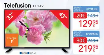 Telefusion LED-TV 32"/81cm U32HAA10