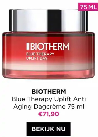 ICI PARIS XL Biotherm Blue Therapy Uplift Anti Aging Dagcrème 75 ml aanbieding