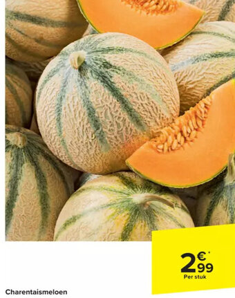 Carrefour Charentaismeloen aanbieding