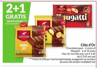 Intermarché Côte d'Or Chocoladerepen aanbieding