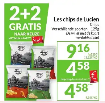 Intermarché Les chips de Lucien Chips aanbieding