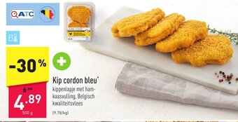ALDI Kip cordon bleu 500g aanbieding
