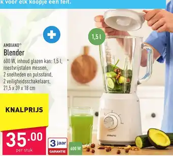 ALDI Ambiano blender 600W aanbieding