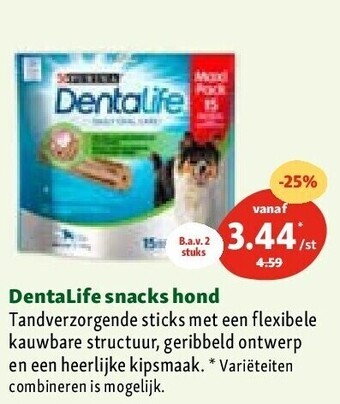 Maxi Zoo Dentalife snacks hond aanbieding