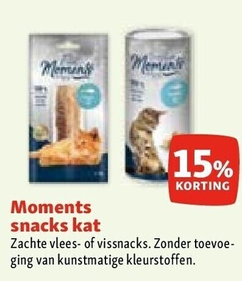 Maxi Zoo Moments snacks kat aanbieding