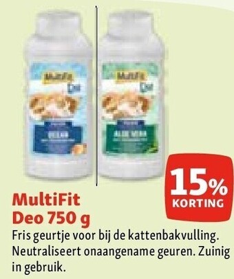 Maxi Zoo Multifit deo 750 g aanbieding