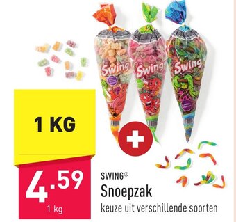 ALDI Swing snoepzak 1kg aanbieding
