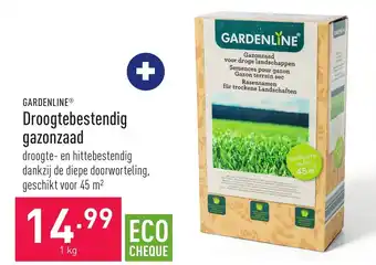 ALDI Gardenline Droogtebestendig gazonzaad 1kg aanbieding