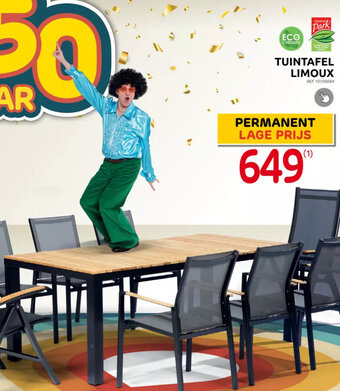 Brico Tuintafel limoux aanbieding