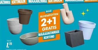 Kwantum Bloempotten aanbieding