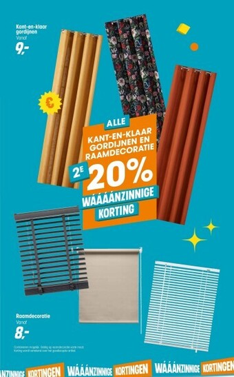 Kwantum Kant-en-klaar gordijnen aanbieding