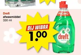 Wibra Dreft afwasmiddel 330 ml aanbieding