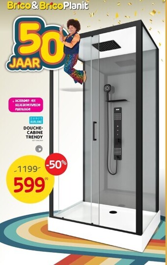 Brico Douchecabine trendy aanbieding