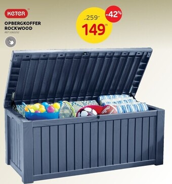 Brico Opbergkoffer rockwood aanbieding