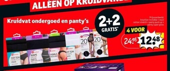 Kruidvat Kruidvat ondergoed en panty’s aanbieding
