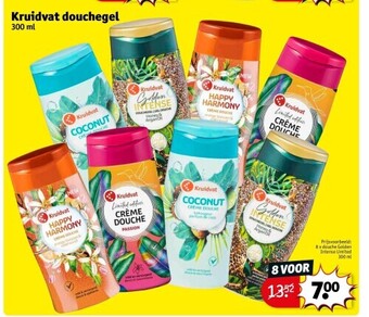 Kruidvat Kruidvat douchegel 300 ml aanbieding