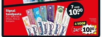Kruidvat Signal tandpasta aanbieding