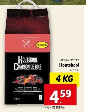 Lidl Houtskool aanbieding