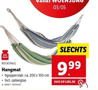 Lidl Hangmat aanbieding