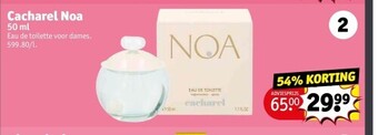 Kruidvat Cacharel noa 50 ml aanbieding