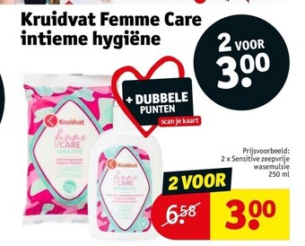 Kruidvat Kruidvat femme care intieme hygiëne aanbieding