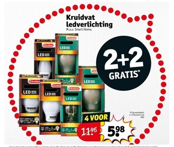 Kruidvat Kruidvat ledverlichting aanbieding