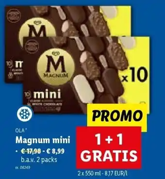 Lidl Magnum mini aanbieding