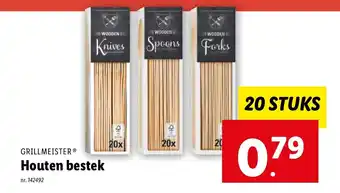 Lidl GRILLMEISTERⓇ Houten Bestek nr. 142492 aanbieding