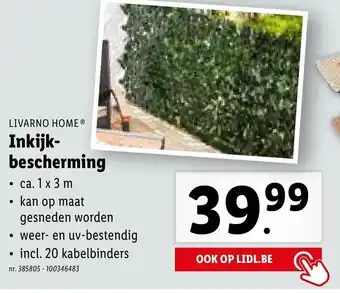 Lidl LIVARNO HOMEⓇ Inkijk-Bescherming nr. 385805 - 100346483 aanbieding