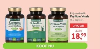 Holland & Barrett Psyllium vezels 180 capsules aanbieding