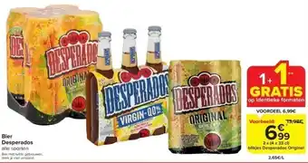 Carrefour Bier desperados aanbieding