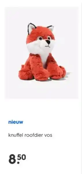 HEMA Knuffel roofdier vos aanbieding