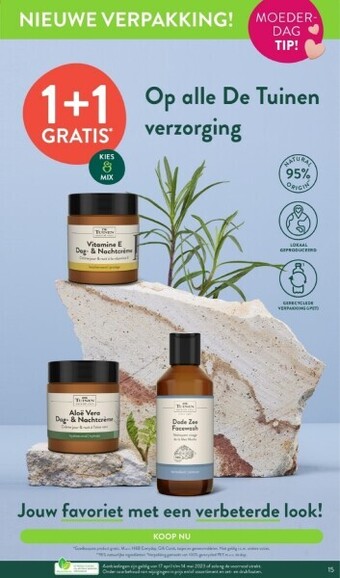 Holland & Barrett Op alle de tuinen verzorging aanbieding