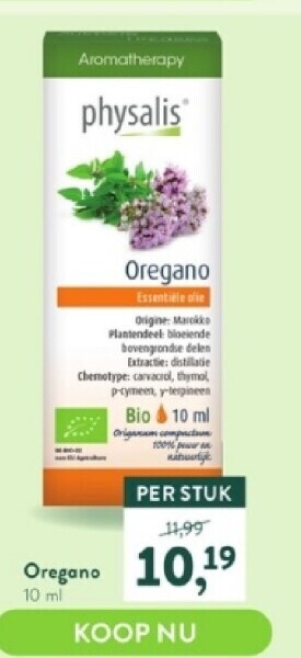 Holland & Barrett Oregano 10 ml aanbieding