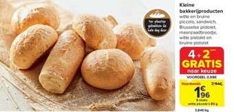 Carrefour Kleine bakkerijproducten aanbieding