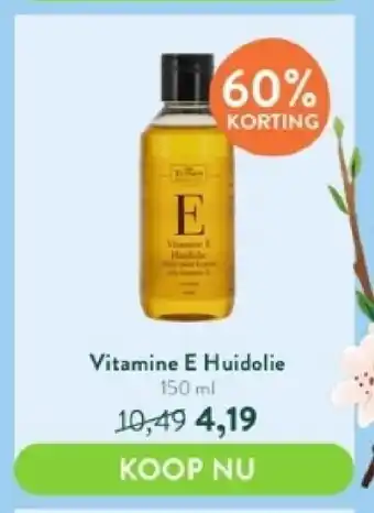 Holland & Barrett Vitamine e huidolie 150 aanbieding