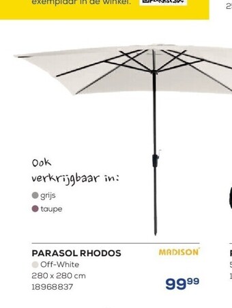 Supra Bazar Parasol rhodos aanbieding