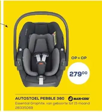 Supra Bazar Autostoel pebble 360 aanbieding