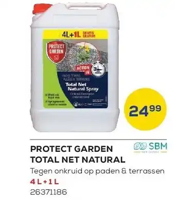 Supra Bazar Protect garden total net natural aanbieding
