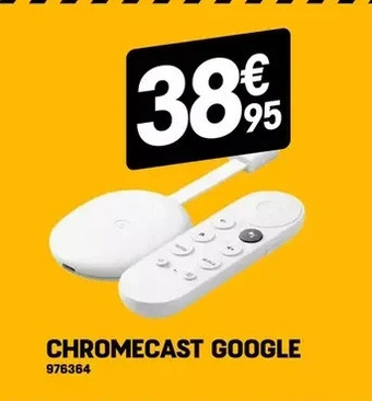 Electro Depot Chromecast google aanbieding