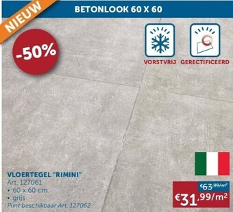 Zelfbouwmarkt Vloertegel rimini aanbieding