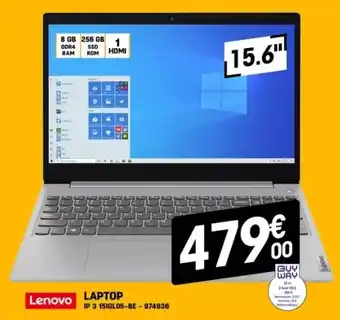 Electro Depot Laptop ip 3 15igl05-be aanbieding