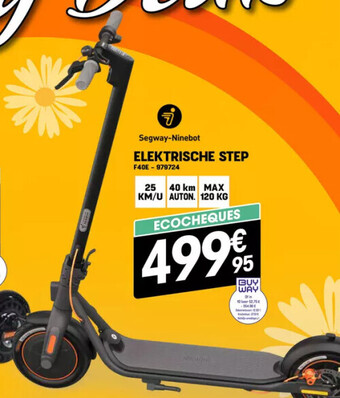 Electro Depot Elektrische step aanbieding