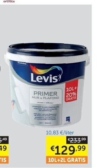 Zelfbouwmarkt Muur &plafond primer aanbieding