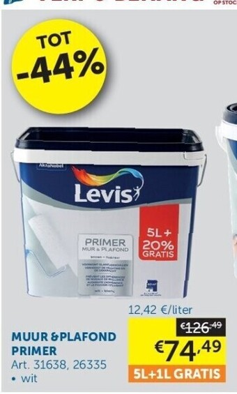 Zelfbouwmarkt Muur &plafond primer aanbieding