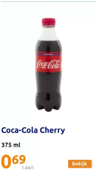Action Coca-cola cherry aanbieding