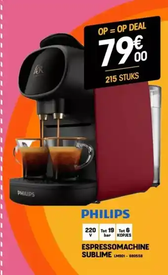 Electro Depot Espressomachine sublime aanbieding