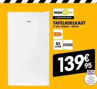 Electro Depot Tafelkoelkast aanbieding
