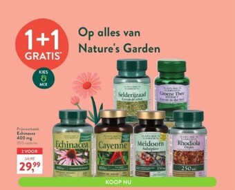 Holland & Barrett Echinacea 400 mg 200 capsules aanbieding